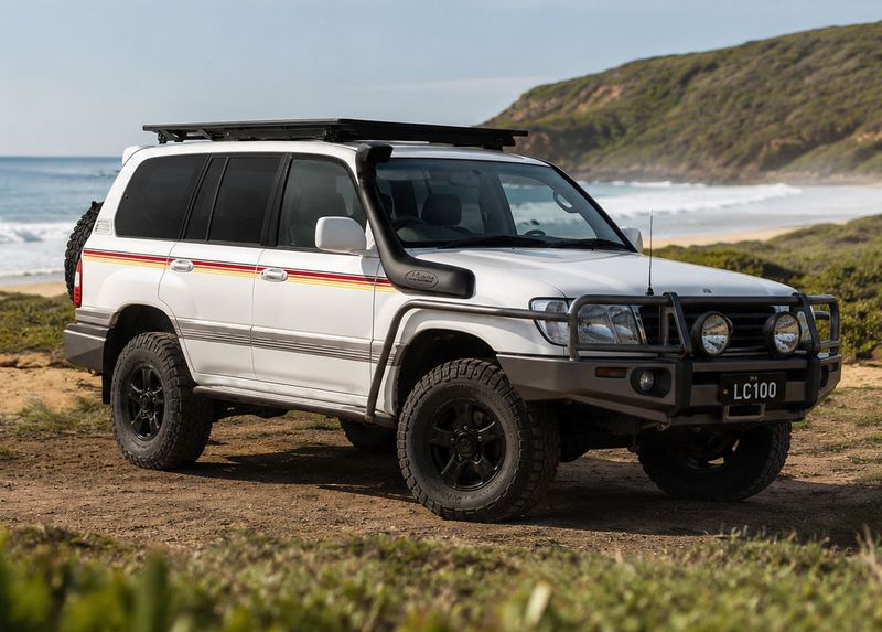 NEWTOWN BODY STRIPE DECAL KIT : 100-SERIES LAND CRUISER