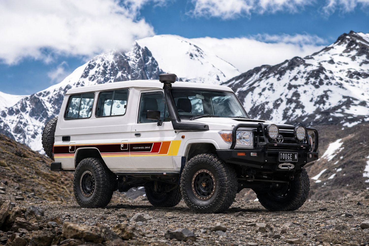 COBAR BODY STRIPES KIT : J78-SERIES TOYOTA LAND CRUISER (TROOP CARRIER)