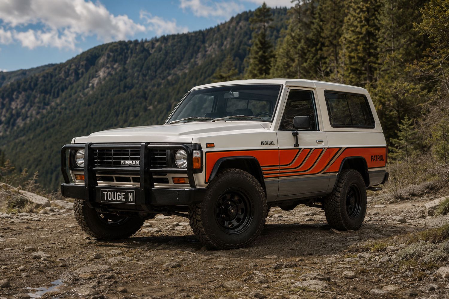 KANAGAWA BODY STRIPES KIT : 1980-1989 MQ/MK/160 NISSAN PATROL (SWB)