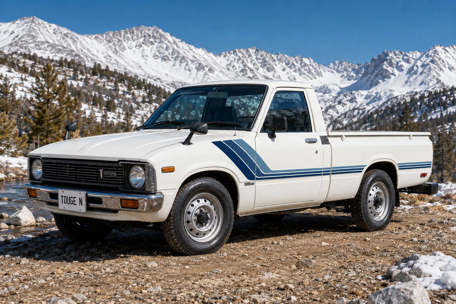 BUNBURY BODY STRIPE KIT : TOYOTA HILUX (GEN-3) (1978-1983)