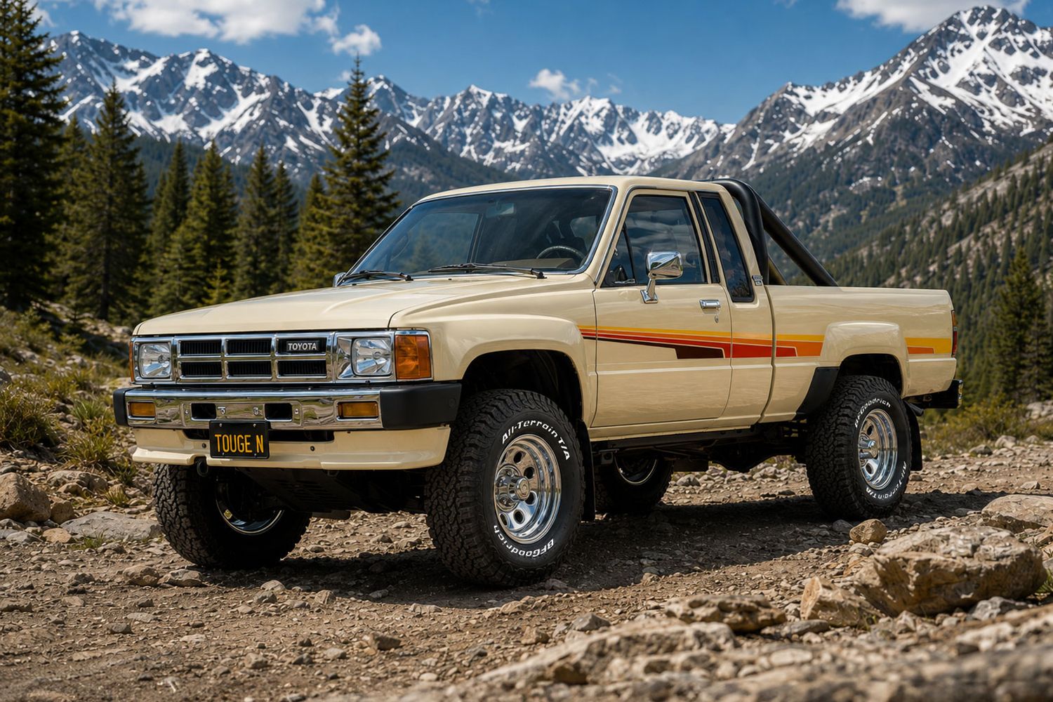 KATHERINE BODY STRIPE KIT : TOYOTA HILUX (1983-1988)