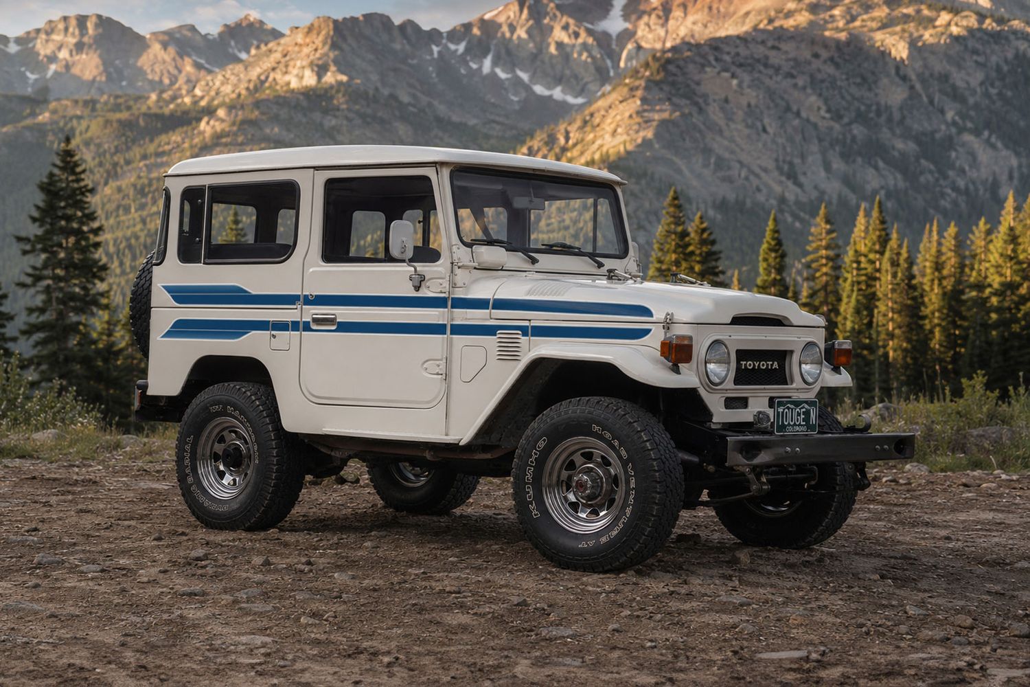 WAWASET BODY STRIPE KIT : J40-SERIES TOYOTA LAND CRUISER (SWB)