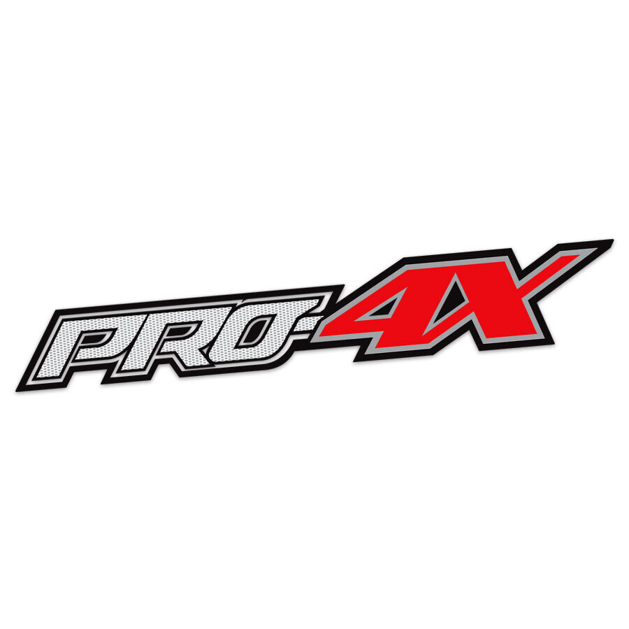 PRO-4X SIDE OF TUB DECAL : 2020-2022 NISSAN NAVARA