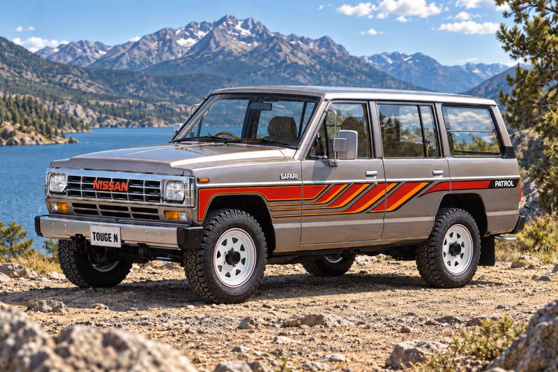 KANAGAWA BODY STRIPES KIT : 1980-1989 MQ/MK/160 NISSAN PATROL (WAGON)