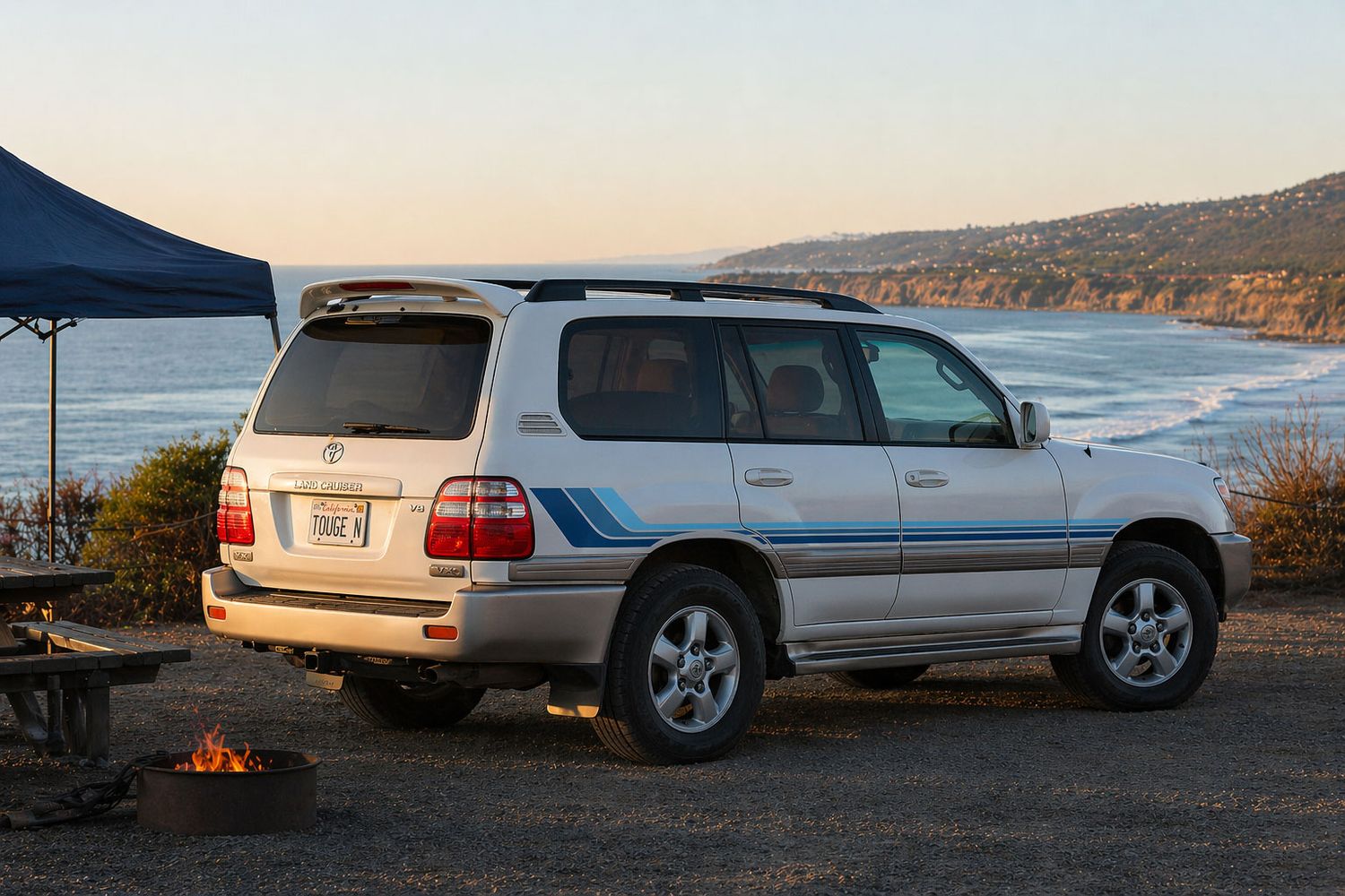 SEATTLE BODY STRIPE DECAL KIT : 100-SERIES TOYOTA LAND CRUISER