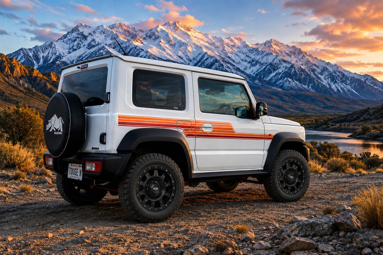 YASS BODY STRIPE DECAL KIT : SUZUKI JIMNY (JB64W/JB74W)