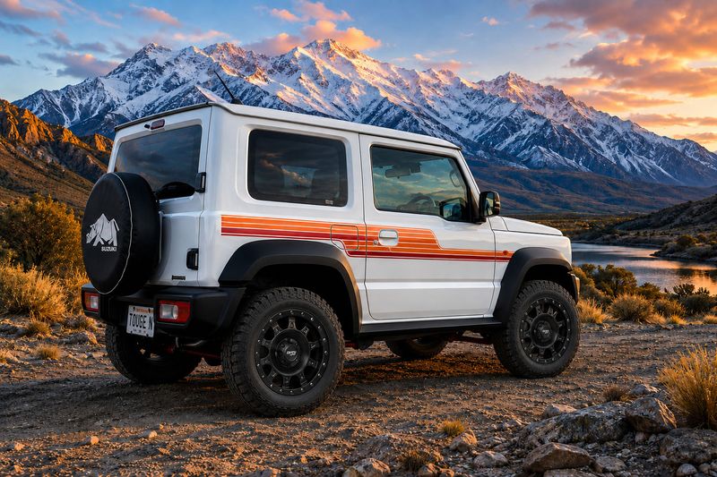 YASS BODY STRIPE DECAL KIT : SUZUKI JIMNY (JB64W/JB74W)