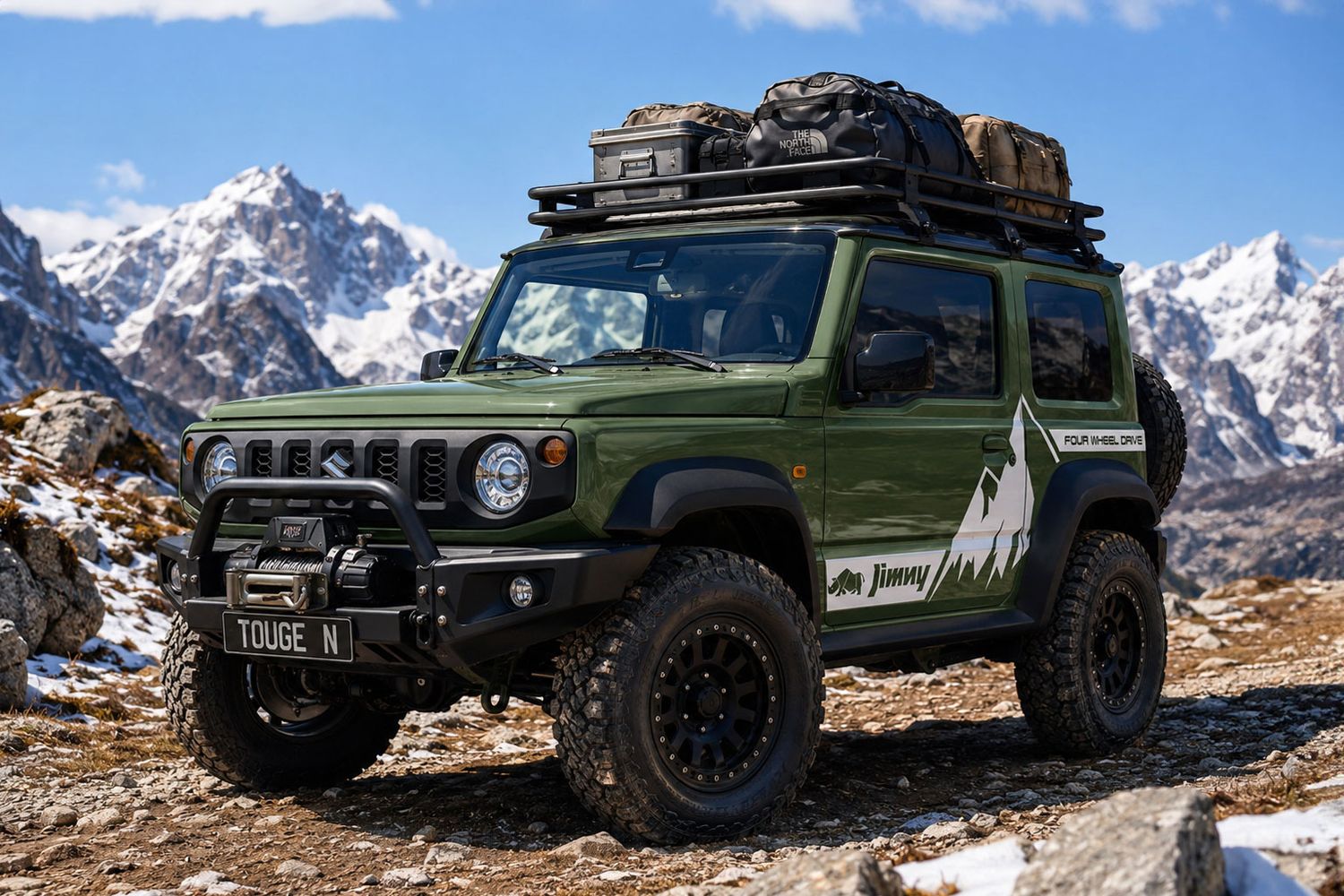 KOSCIUSZKO BODY DECAL KIT : SUZUKI JIMNY (JB64W/JB74W)