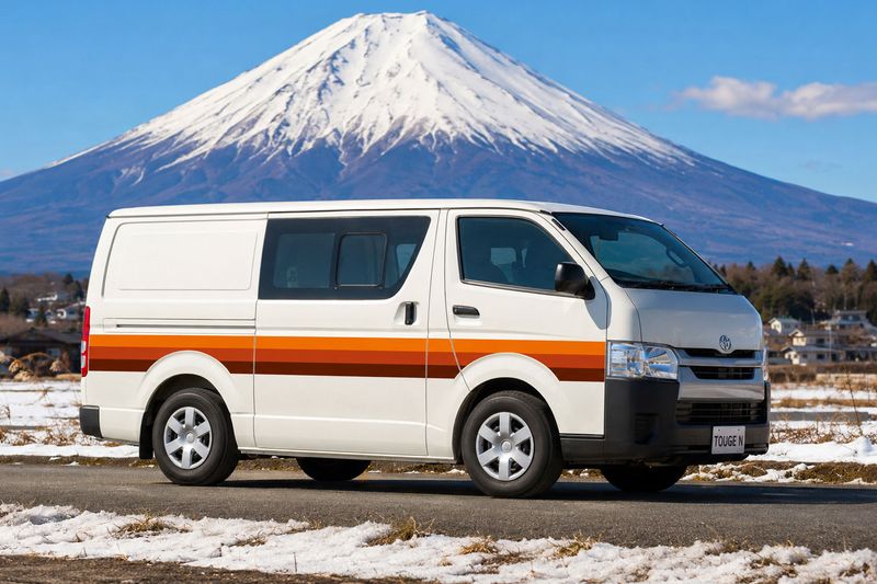 BRISBANE BODY STRIPE DECAL KIT : TOYOTA HIACE VAN (H200)