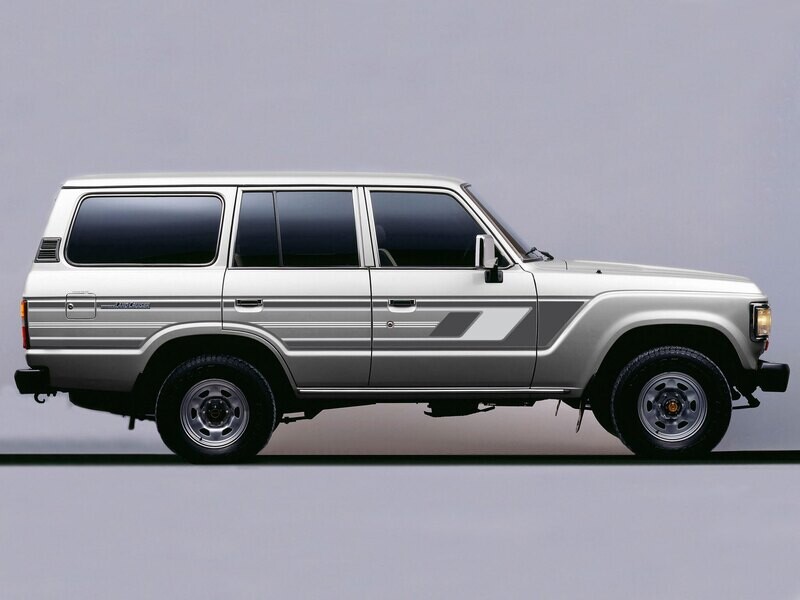 MACARTHUR TYPE-1 BODY STRIPE KIT : TOYOTA LAND CRUISER 60-SERIES