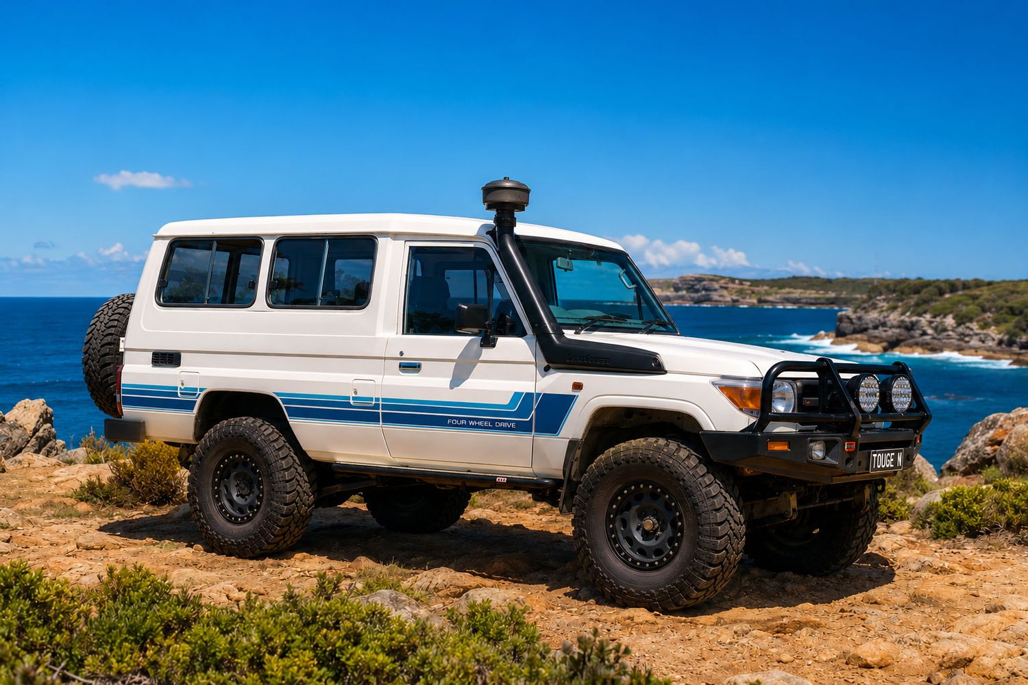 RENMARK TYPE-1 BODY STRIPE KIT : TOYOTA LAND CRUISER 78-SERIES (TROOP CARRRIER)