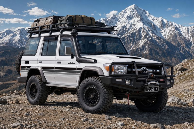 DUBAI STRIPE DECAL KIT : J76-SERIES LAND CRUISER (WAGON)