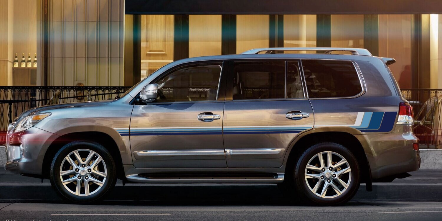 SEATTLE BODY STRIPES KIT : LEXUS LX570 (2007–2015)