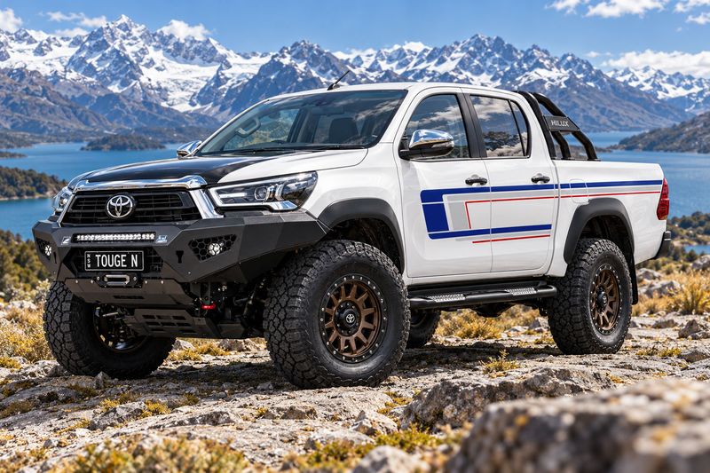 YORK BODY STRIPE DECAL KIT : GEN-8 TOYOTA HILUX (2015-2026)