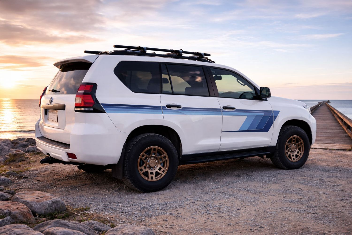 BROOME BODY STRIPE DECAL KIT : 100-SERIES LAND CRUISER