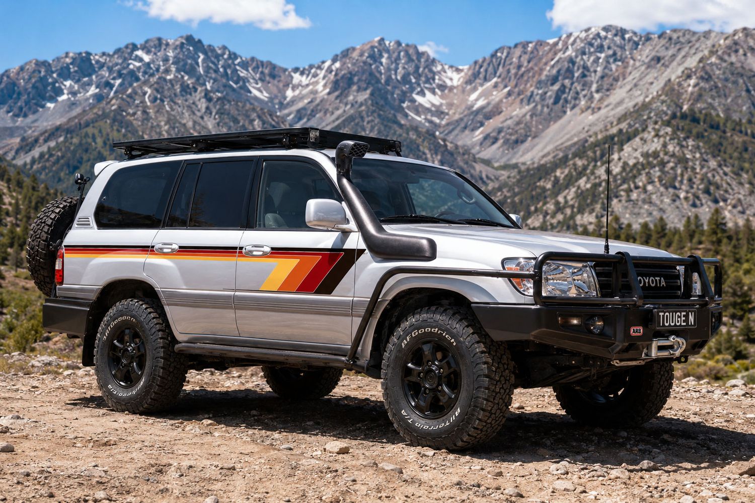 BROOME BODY STRIPE DECAL KIT : 100-SERIES LAND CRUISER