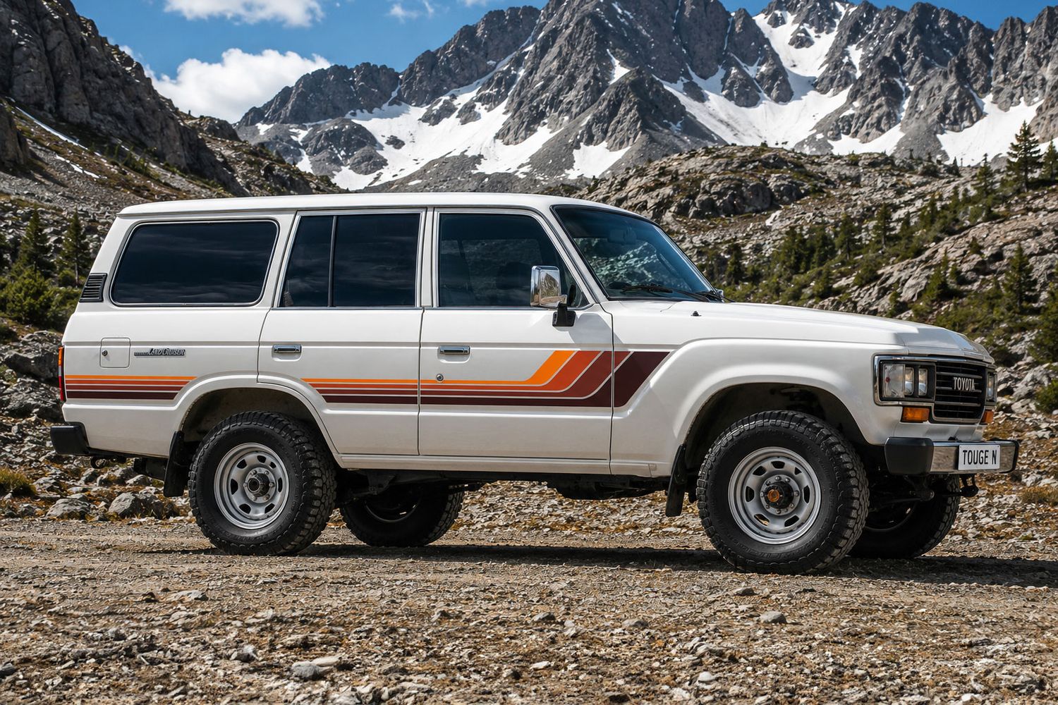 SEATTLE TYPE-II BODY STRIPE KIT : J60 TOYOTA LAND CRUISER