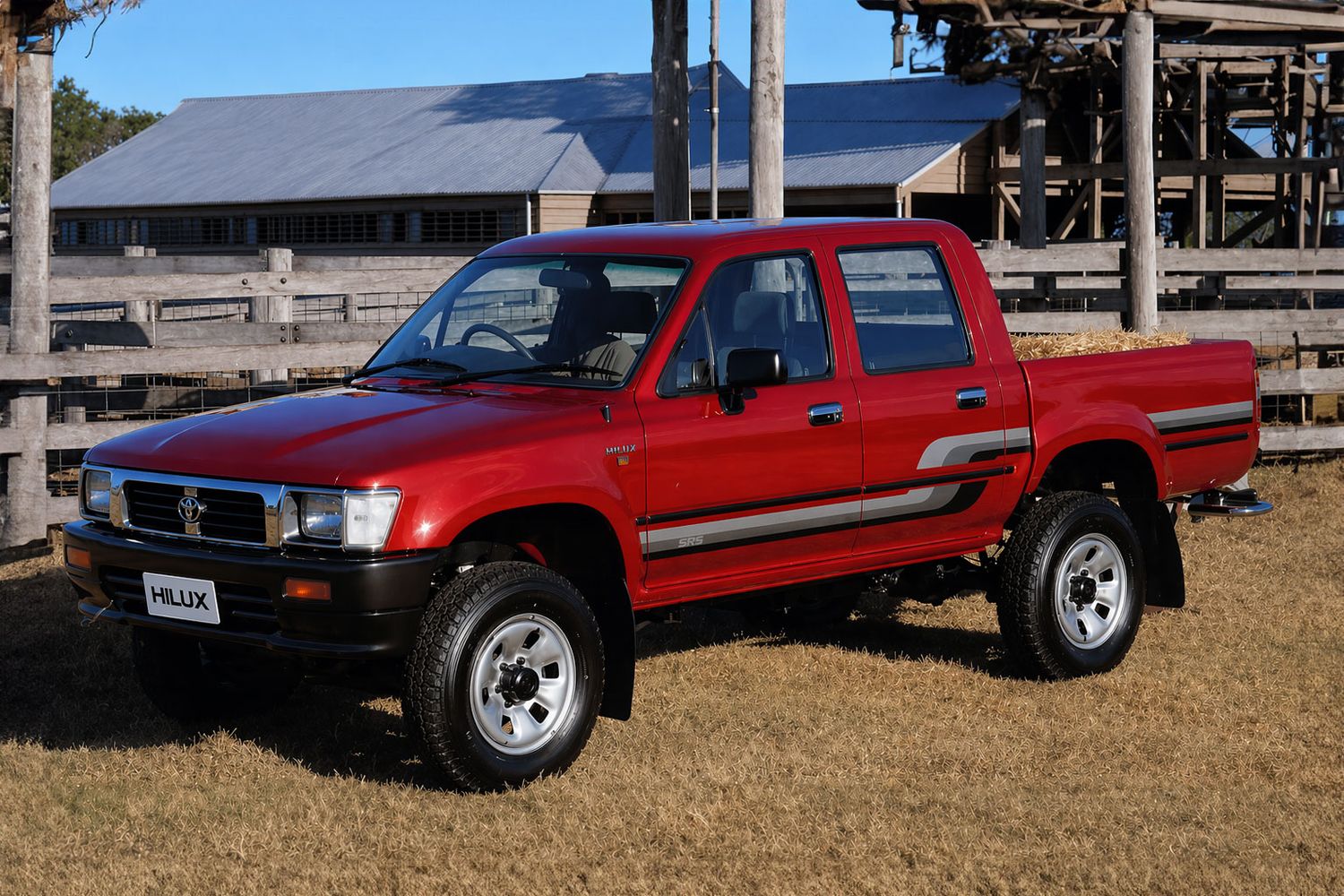 SR5 BODY STRIPE KIT : GEN-5 TOYOTA HILUX (1988-1997)