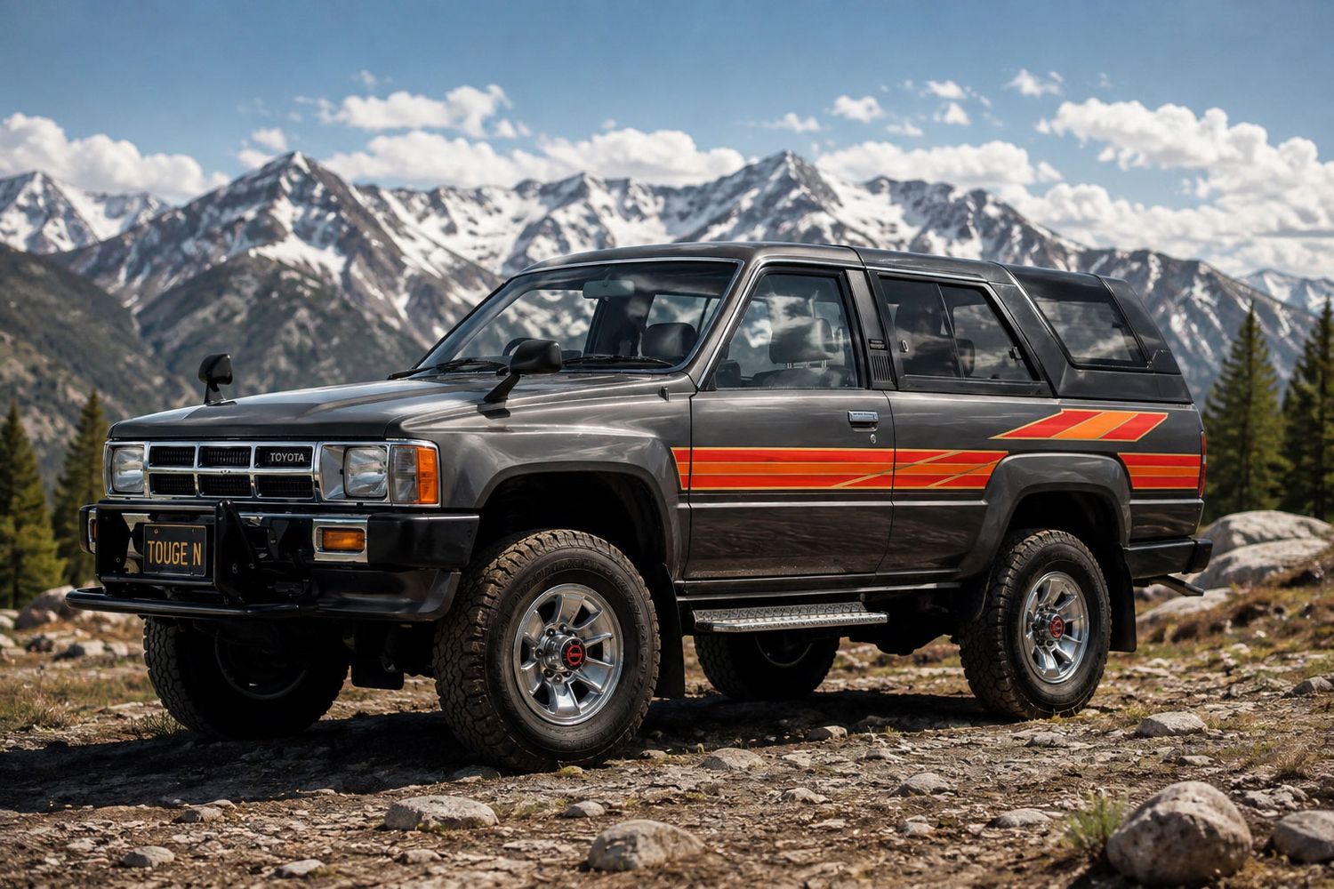 NAGANO BODY STRIPE KIT : TOYOTA 4-RUNNER / HILUX SURF GEN-1 (1984-1989)