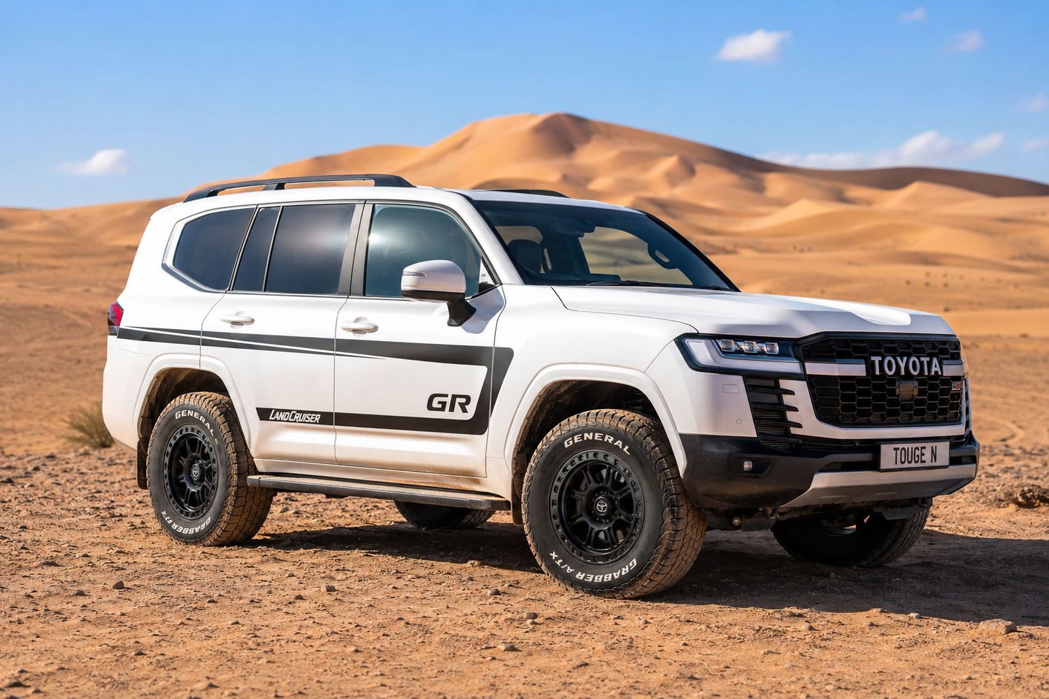 GR-INSPIRED BODY STRIPE DECAL KIT : 300-SERIES TOYOTA LAND CRUISER (LC300)