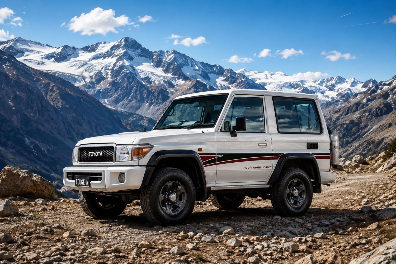 NARRABRI BODY STRIPES KIT : TOYOTA LANDCRUISER LC71 (2023+)