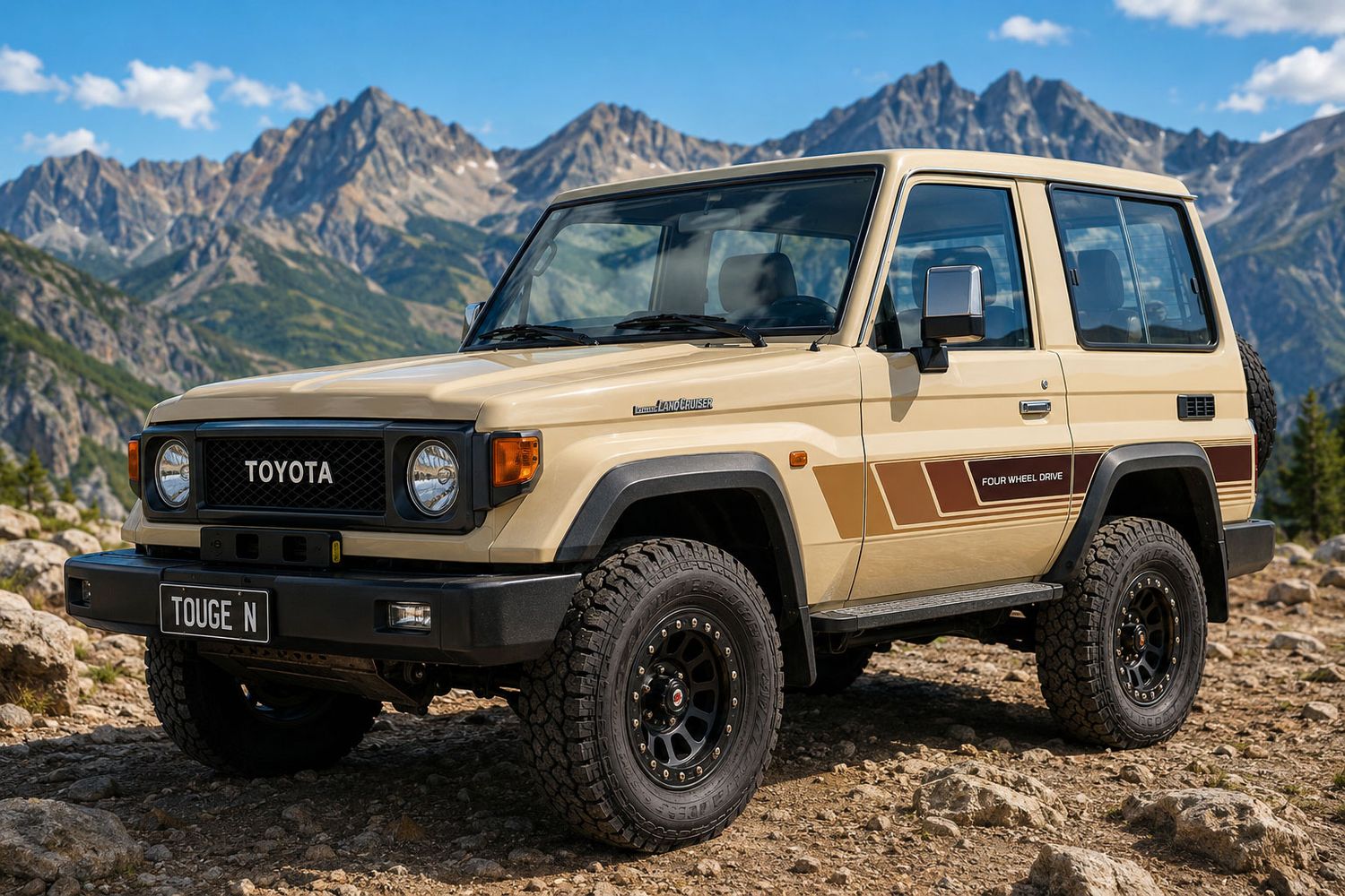 COBAR BODY STRIPE KIT : TOYOTA LANDCRUISER LC71 (2023+)
