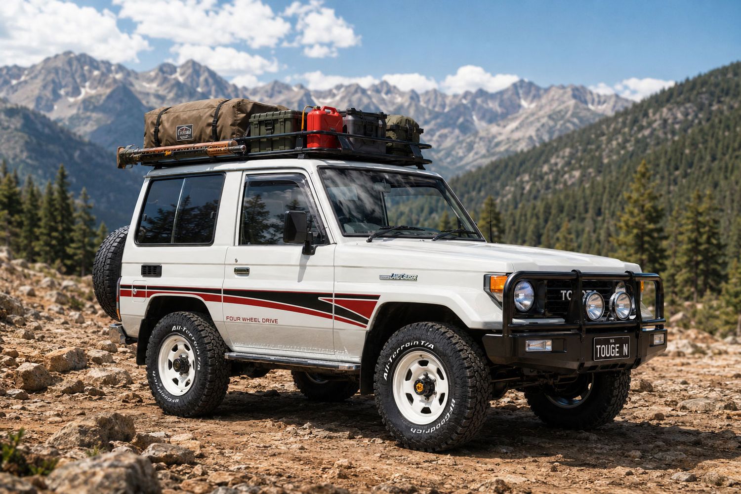 NARRABRI BODY STRIPES KIT : BJ70/BJ71/BUNDERA SWB LAND CRUISER