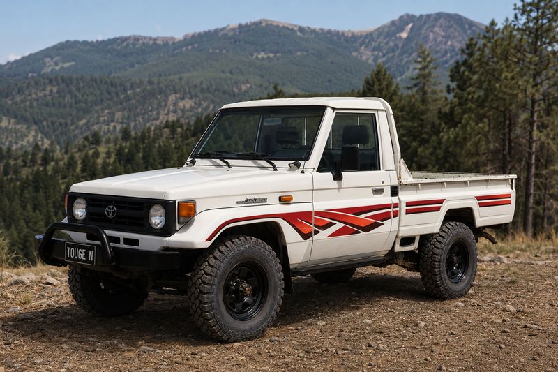 TENTERFIELD BODY STRIPES KIT : J75-SERIES TOYOTA LAND CRUISER (SINGLE-CAB UTILITY)