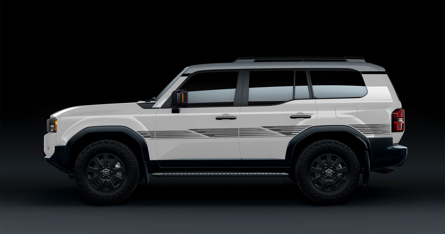 VX-R TYPE-I BODY STRIPES KIT : 250-SERIES TOYOTA LAND CRUISER PRADO (2024+)