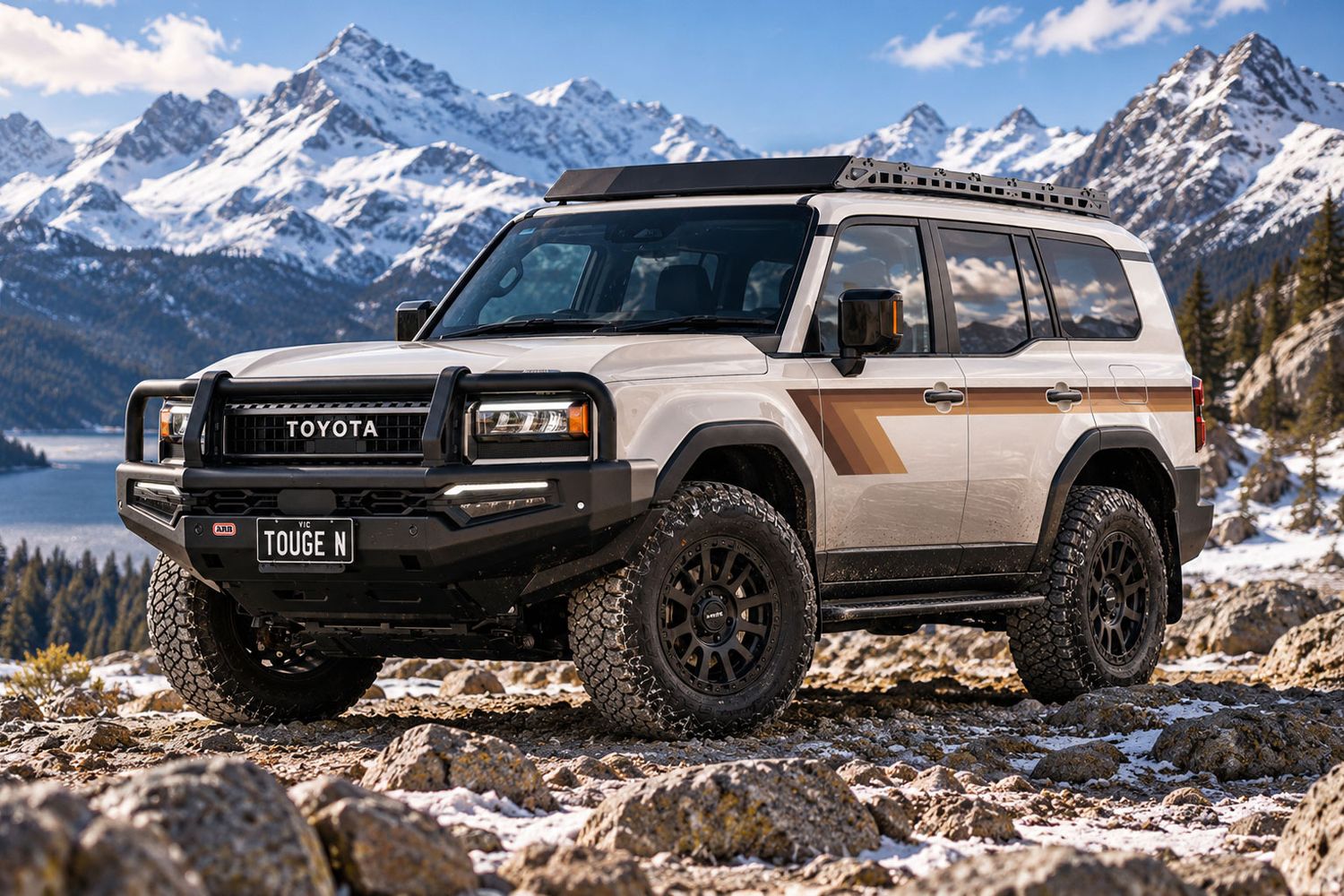 FRANKSTON BODY STRIPE KIT : 250-SERIES TOYOTA LAND CRUISER PRADO (2024+)