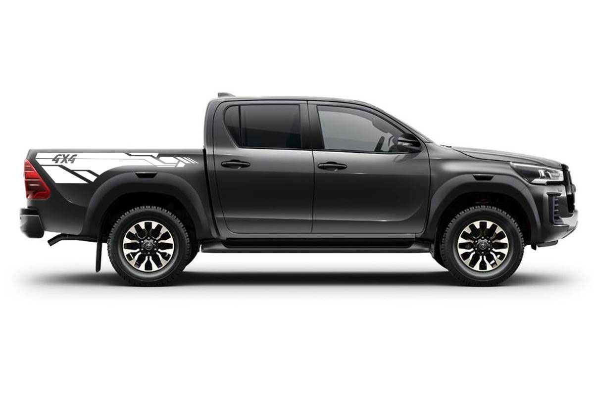 KRYPTONITE BODY STRIPE DECAL KIT : GEN-8 TOYOTA HILUX (2015+)