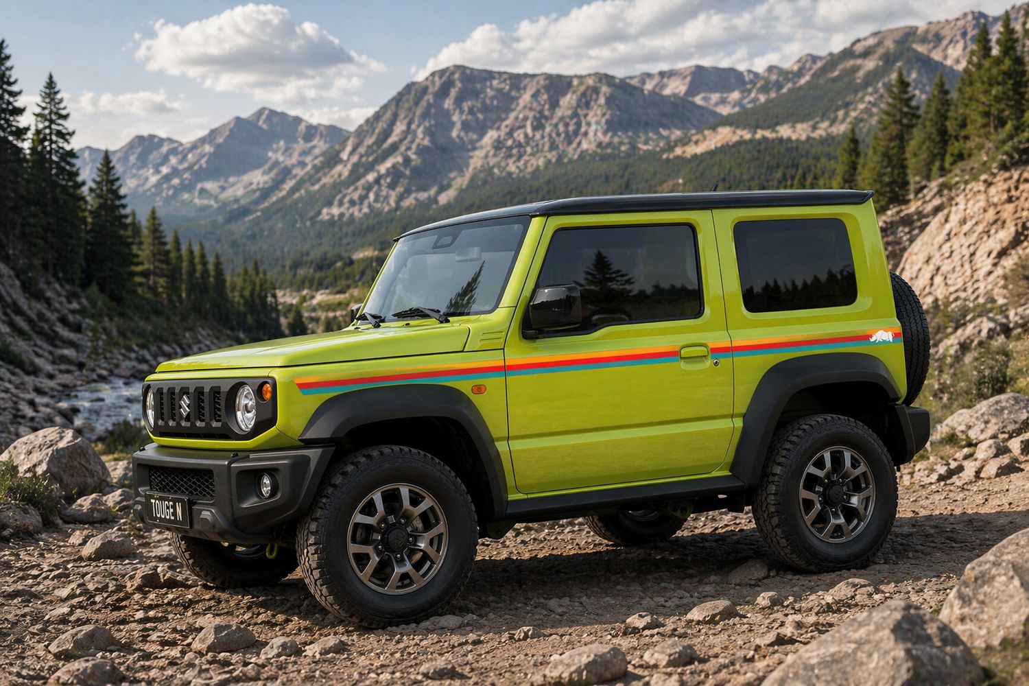 RHINO BODY DECAL KIT : SUZUKI JIMNY (JB64/JB74)