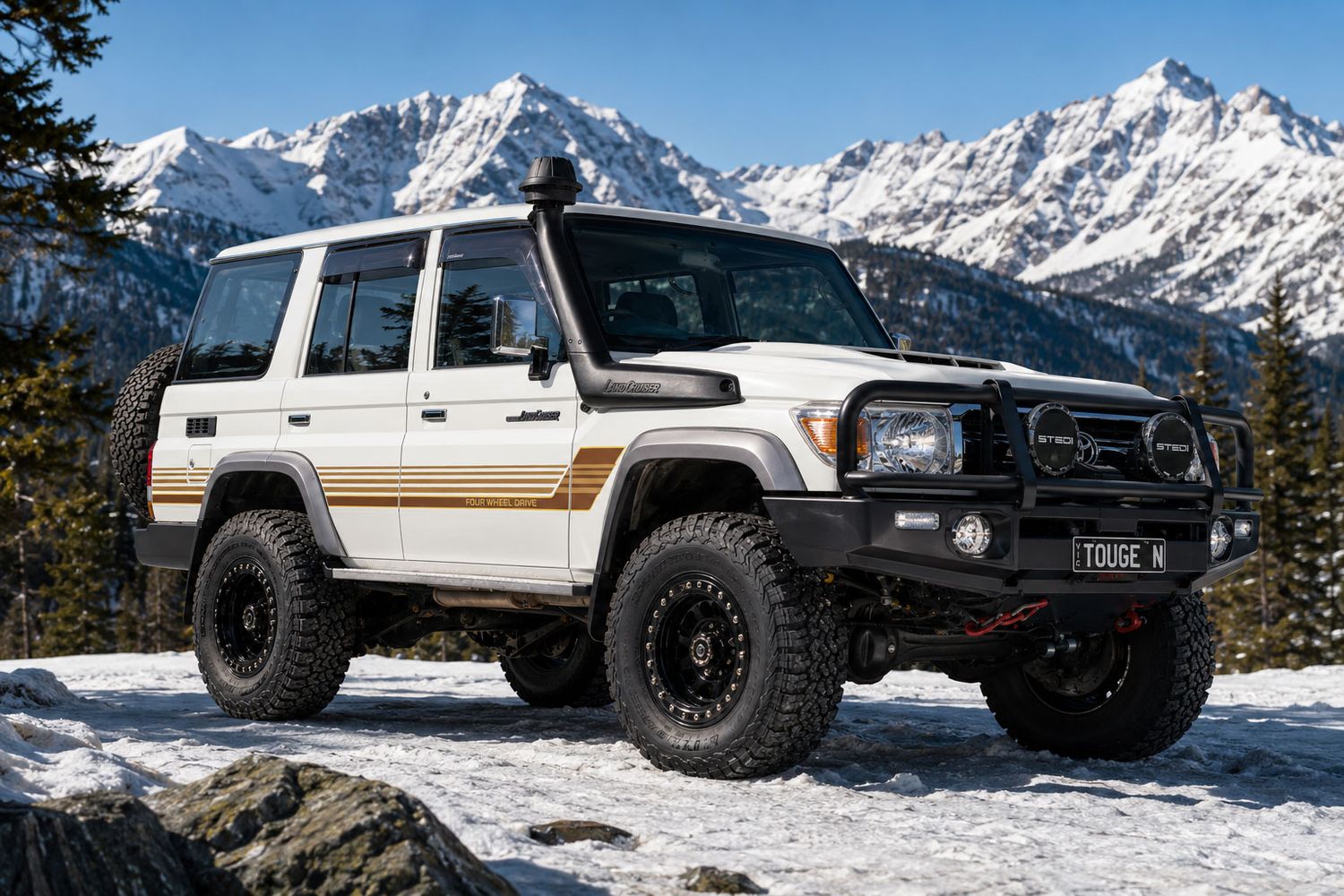 TOWNSVILLE BODY STRIPE KIT : 76-SERIES LAND CRUISER