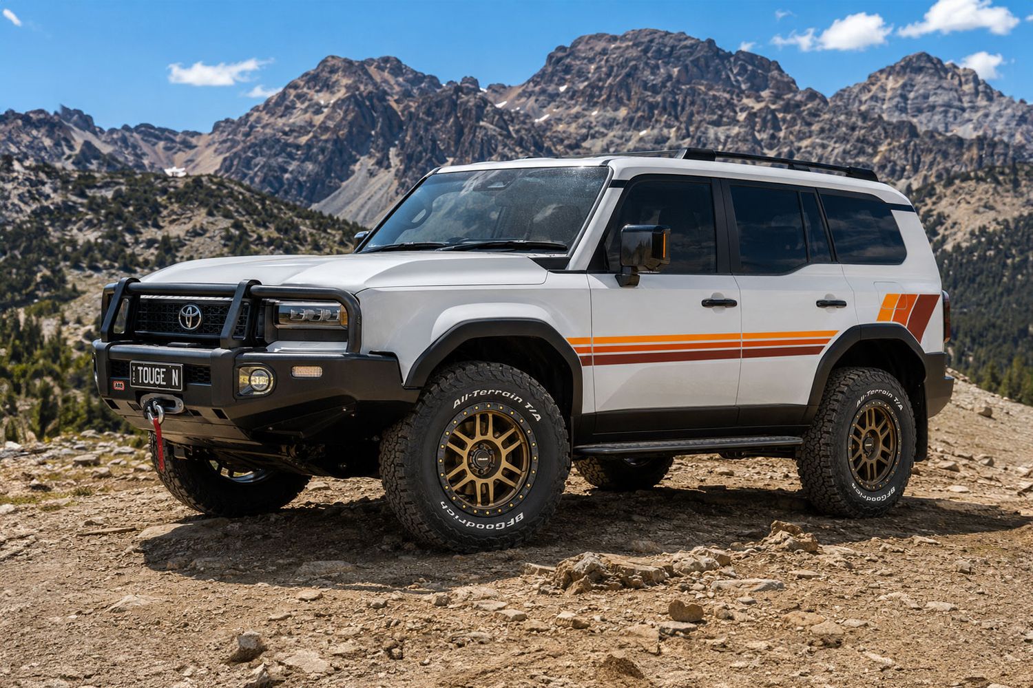 SEATTLE TYPE-II BODY STRIPE KIT : 250-SERIES TOYOTA LAND CRUISER PRADO (2024+)
