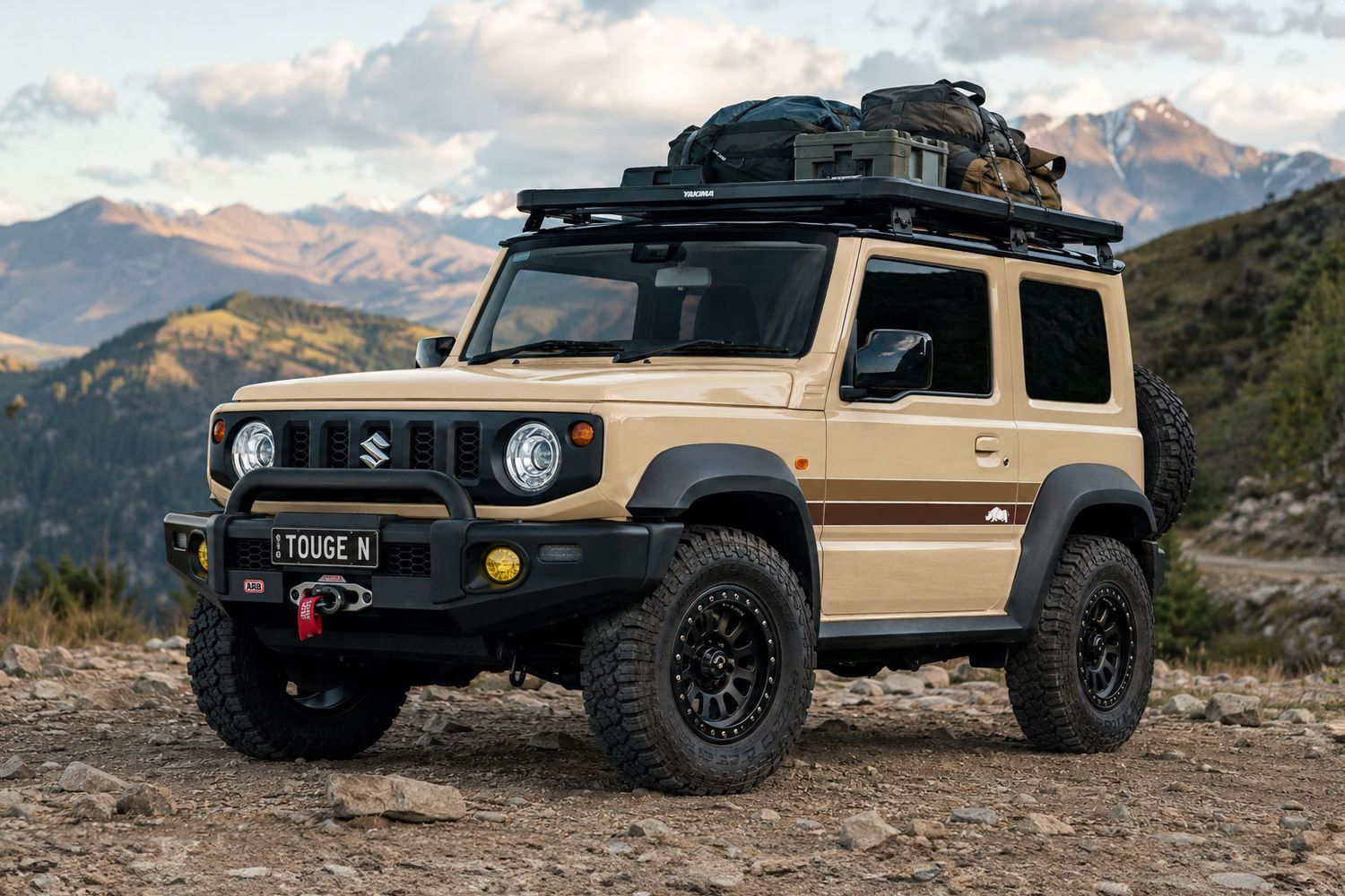 SUMATRA BODY STRIPE DECAL KIT : SUZUKI JIMNY (JB64W/JB74W)