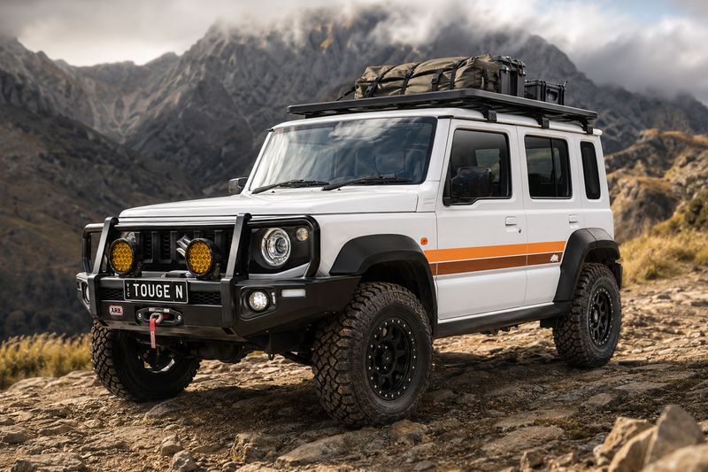 SUMATRA BODY STRIPE DECAL KIT : SUZUKI JIMNY XL WAGON (JC74)