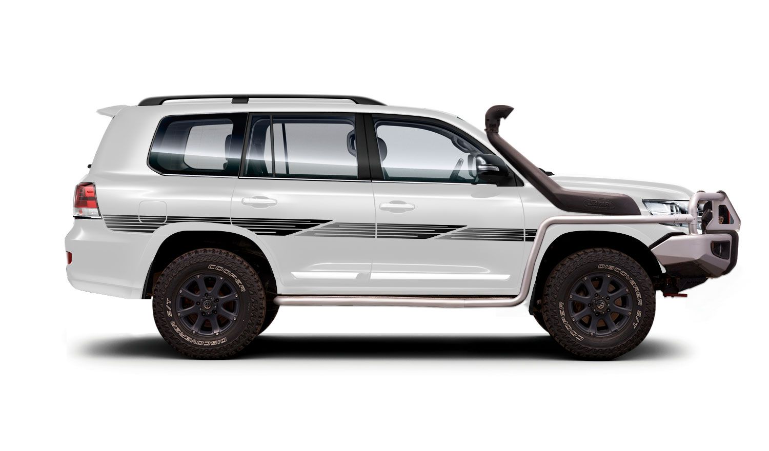 VX-R TYPE-I BODY STRIPES DECAL KIT : 200-SERIES TOYOTA LAND CRUISER