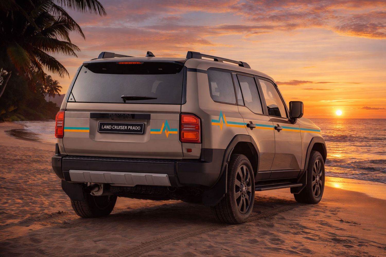 CLOVELLY BODY DECAL KIT : 250-SERIES TOYOTA LAND CRUISER PRADO (2024+)