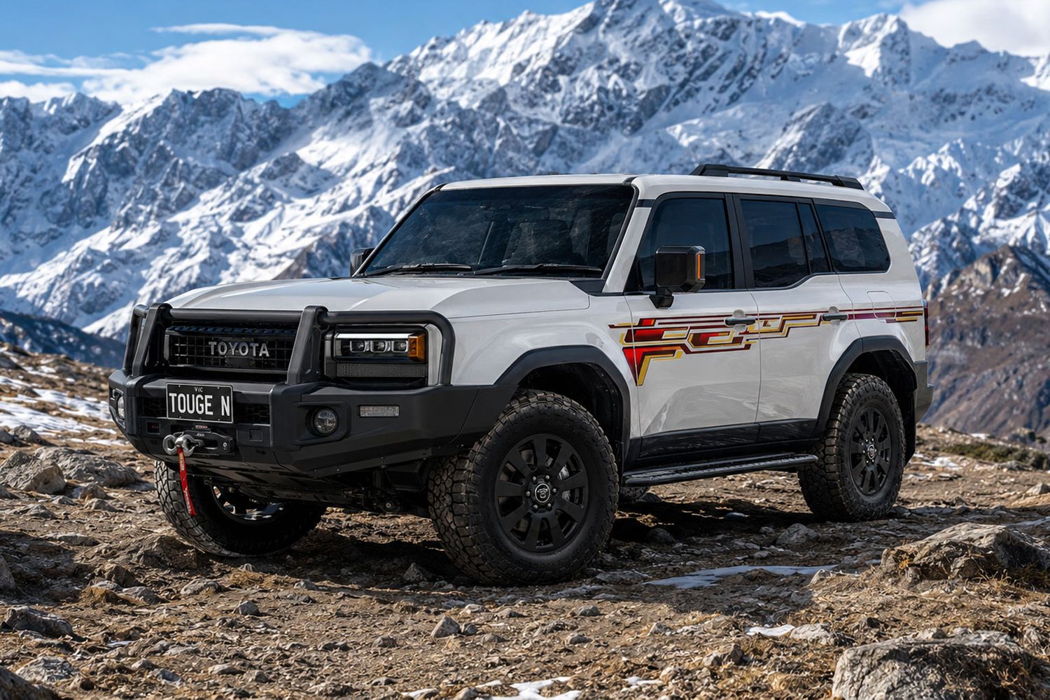 DOHA BODY DECAL KIT : 250-SERIES TOYOTA LAND CRUISER PRADO (2024+)