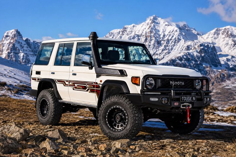 DOHA BODY STRIPES KIT : J76-SERIES TOYOTA LAND CRUISER (WAGON)