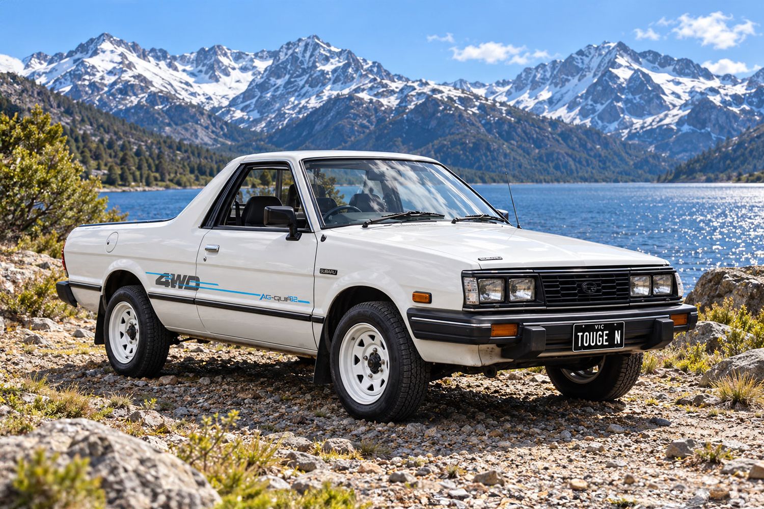 AG-QUIP '92 BODY STRIPES KIT : SUBARU BRUMBY