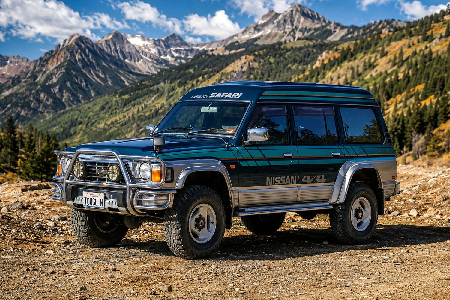 YOKOHAMA BODY STRIPES KIT : 1987-1997 GQ/Y60 NISSAN PATROL (WAGON)