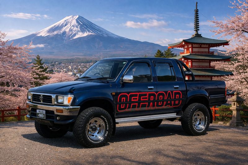 OFFROAD BODY STRIPE KIT : GEN-5 TOYOTA HILUX (1988-1997) (DUAL-CAB)