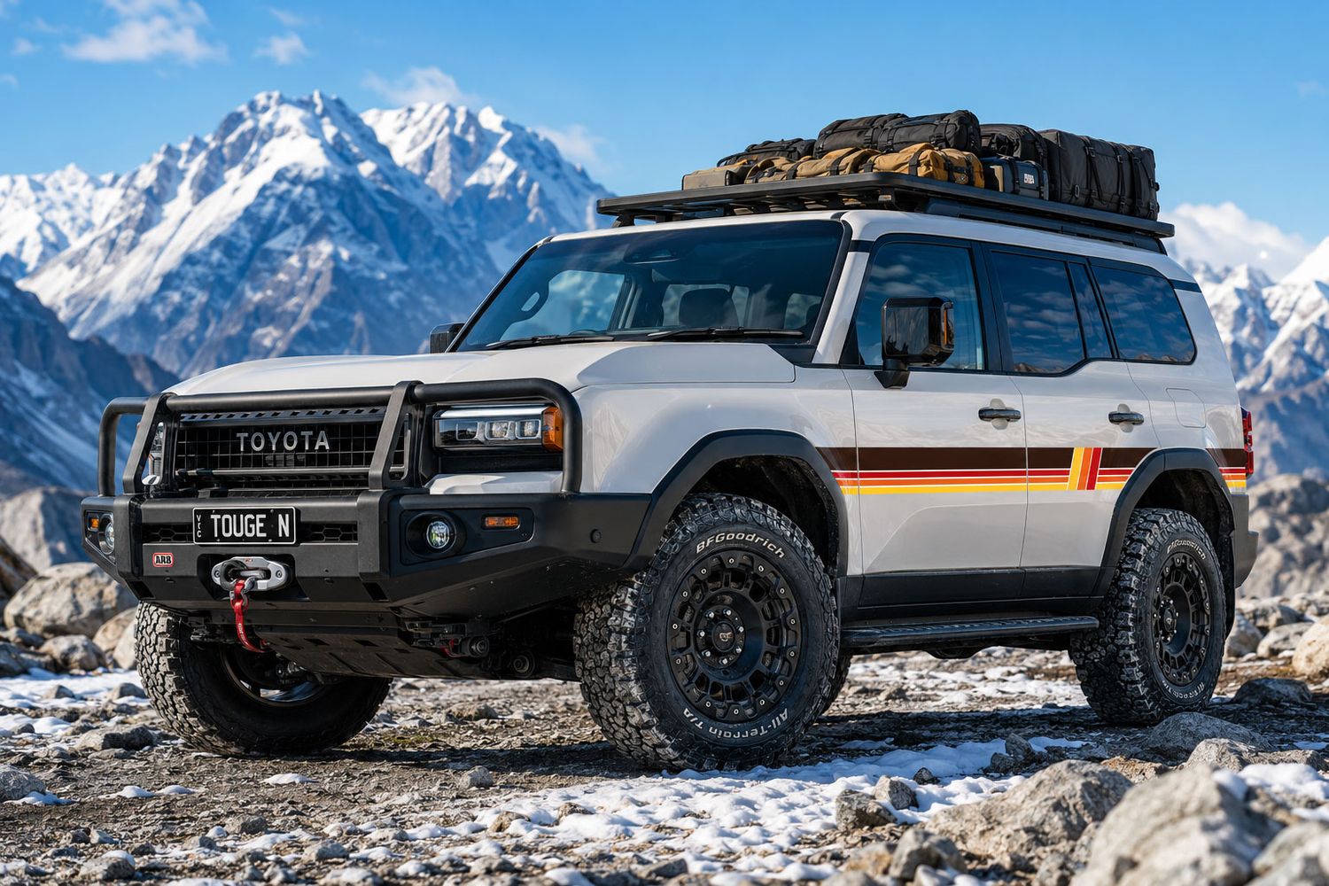 MOUNT ISA BODY STRIPES KIT : 250-SERIES TOYOTA LAND CRUISER PRADO (2024+)