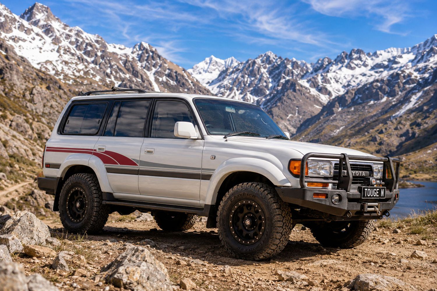 SADDLEWORTH BODY STRIPES KIT : 1994-1997 J80 TOYOTA LAND CRUISER (WAGON)
