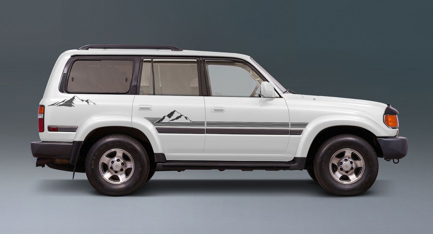 KOSCIUSZKO BODY STRIPE KIT : 80-SERIES LAND CRUISER (1994-1997)