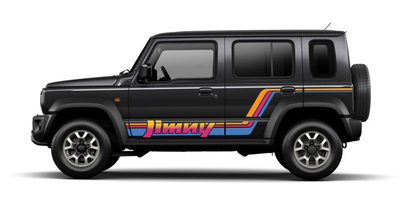OBERON BODY DECAL KIT : SUZUKI JIMNY XL WAGON (JC74)
