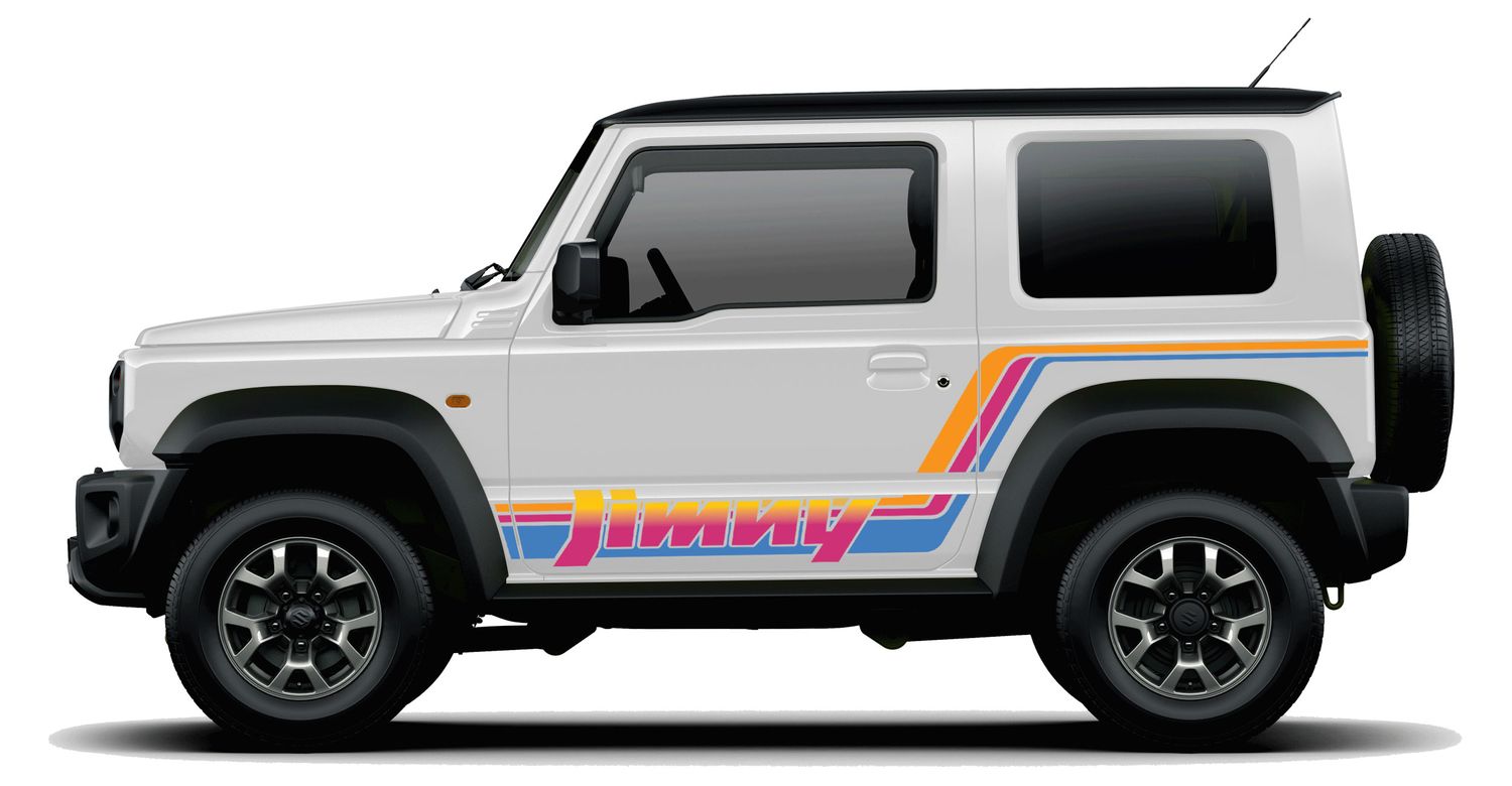 OBERON BODY DECAL KIT : SUZUKI JIMNY (JB64/JB74)