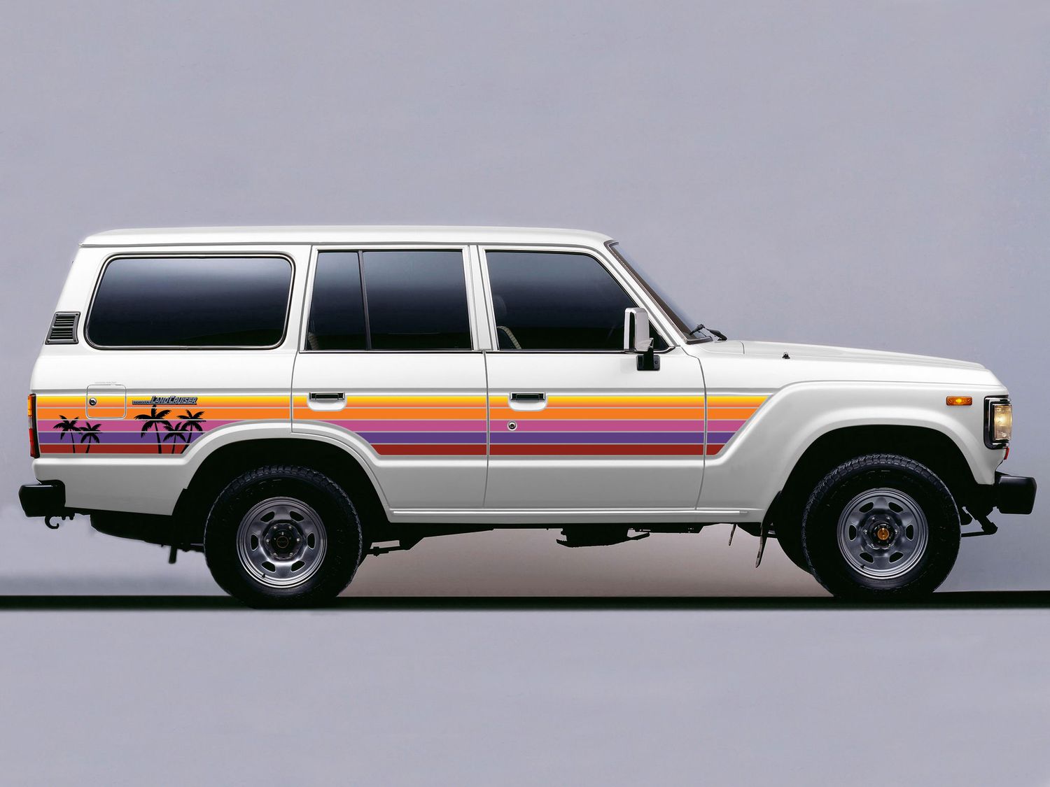HONOLULU BODY STRIPE DECAL KIT : TOYOTA LAND CRUISER 60-SERIES