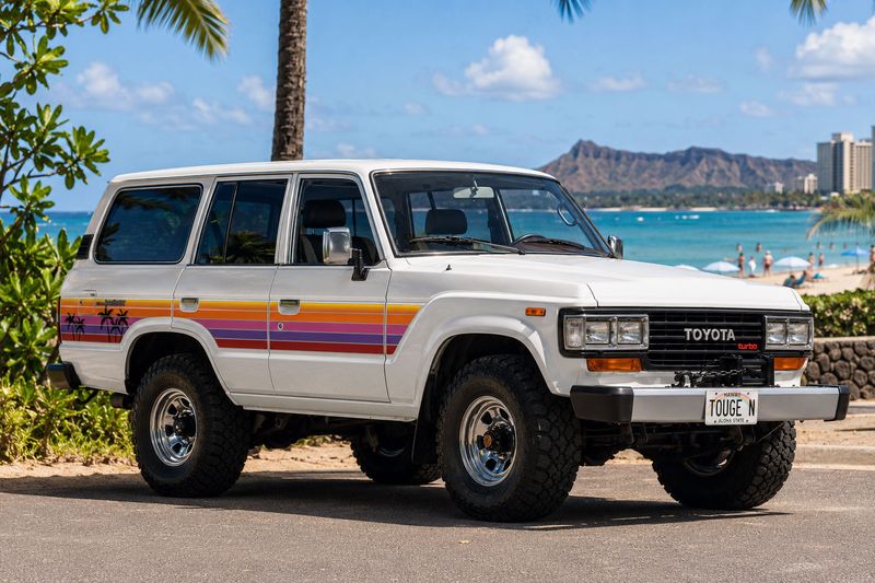 HONOLULU BODY STRIPE DECAL KIT : TOYOTA LAND CRUISER 60-SERIES